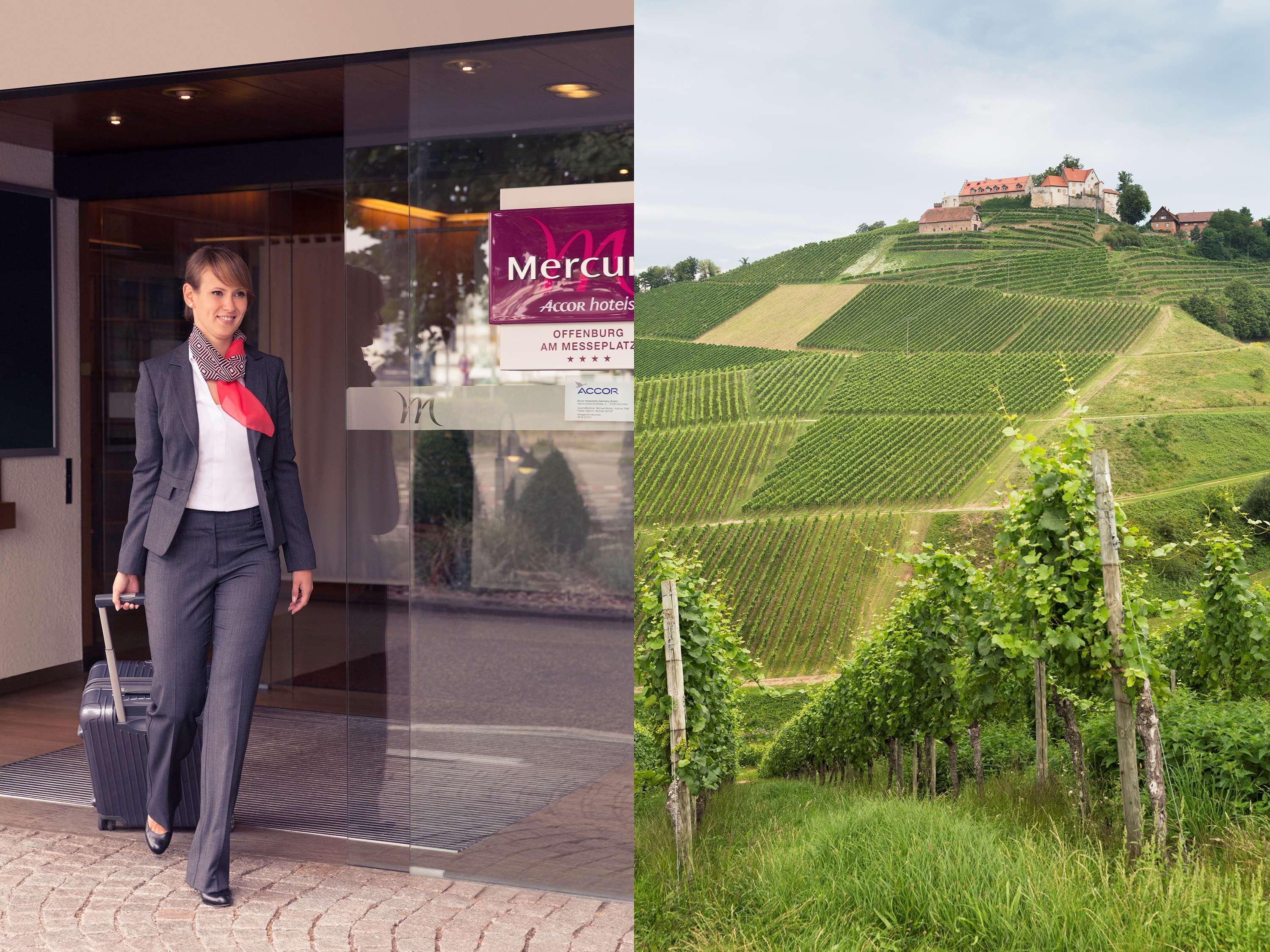 Mercure Hotel Am Messeplatz Offenburg Bagian luar foto